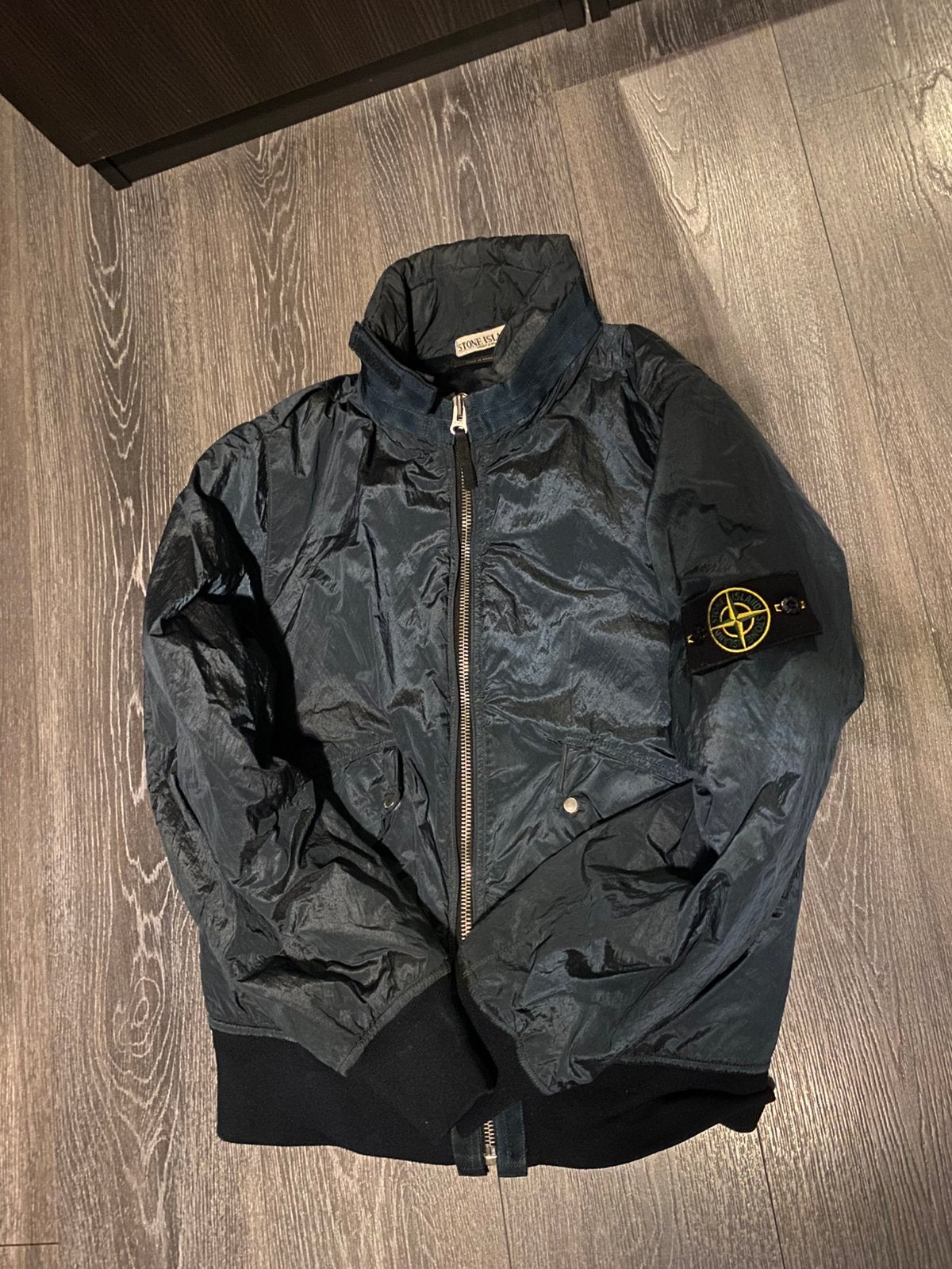 Originele Stone Island winterjas maat M, Kleding | Heren, Jassen | Winter, Ophalen, Zo goed als nieuw, Maat 48/50 (M), Groen