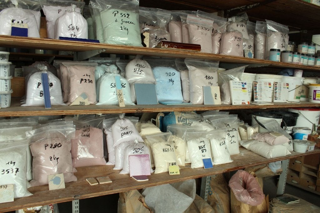 Keramiekglazuren  12€/kg stop atelier, Ophalen, Nieuw, Meerkleurig, Knutselmateriaal
