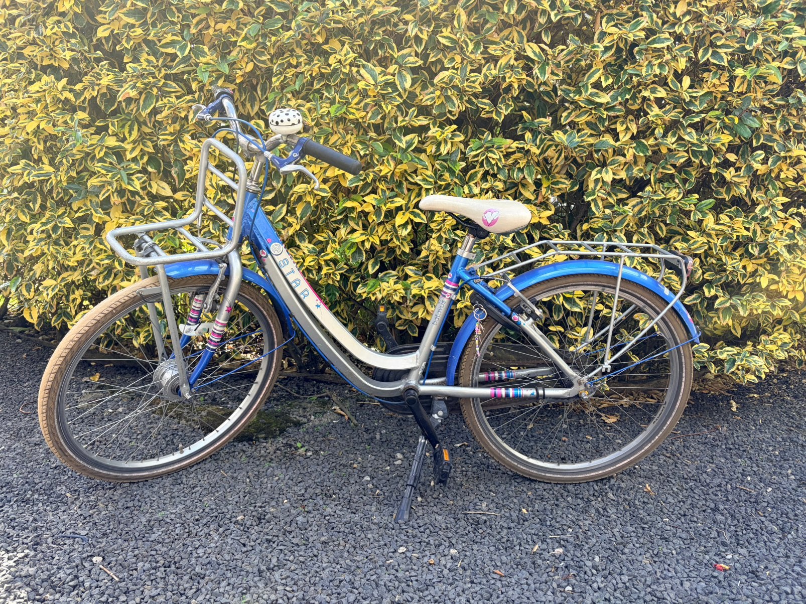 Stevige Batavus Star fiets 24 inch, Fietsen en Brommers, Ophalen, Terugtraprem, Versnellingen, Gebruikt