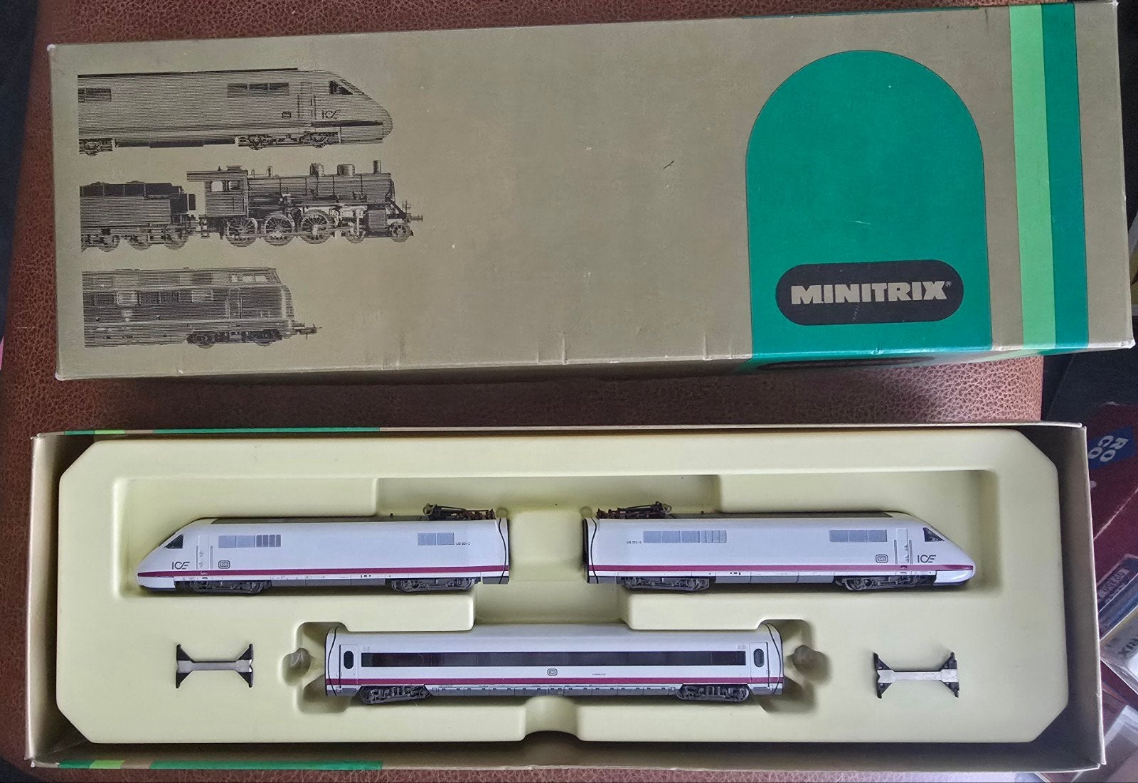 Minitrix 12996 ICE 1 Treinset - Zo goed als nieuw, Treinset, Gelijkstroom, Trix, Ophalen of Verzenden