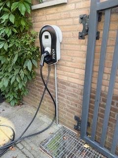 Te koop:    My energi Zappi laadpunt voor electrische auto, Ophalen, Gebruikt, Laadpaal en Laadkabel