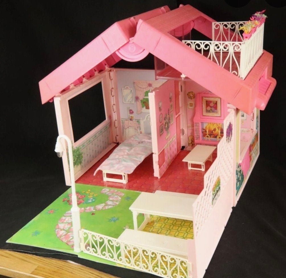 Barbie Mattel Droomhuis Opvouwbaar Poppenhuis, Kinderen en Baby's, Ophalen of Verzenden, Gebruikt, Poppenhuis
