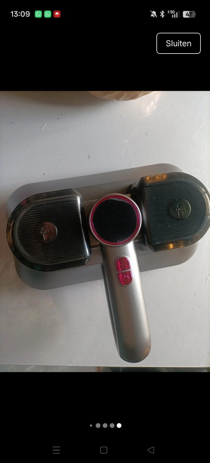 Draagbare UV-sterilisator/mijt stofzuiger, Ophalen of Verzenden, Nieuw, Overige typen