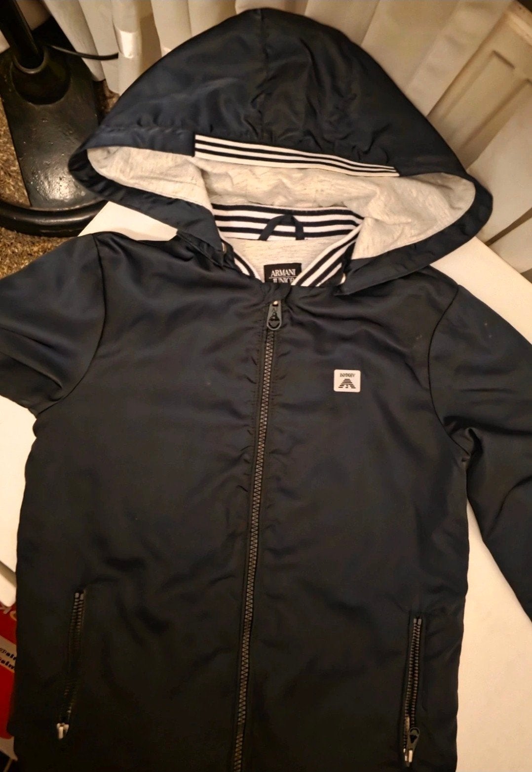 Armani Junior windjack/tussenjas maat 8 jaar (zgan), Kinderen en Baby's, Ophalen of Verzenden, Zo goed als nieuw