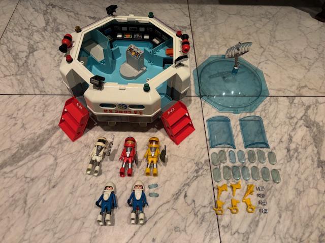 Playmobil ruimteschip 3536 plus extra 3509 3558 3318 vintage, Kinderen en Baby's, Speelgoed | Playmobil, Gebruikt, Ophalen of Verzenden