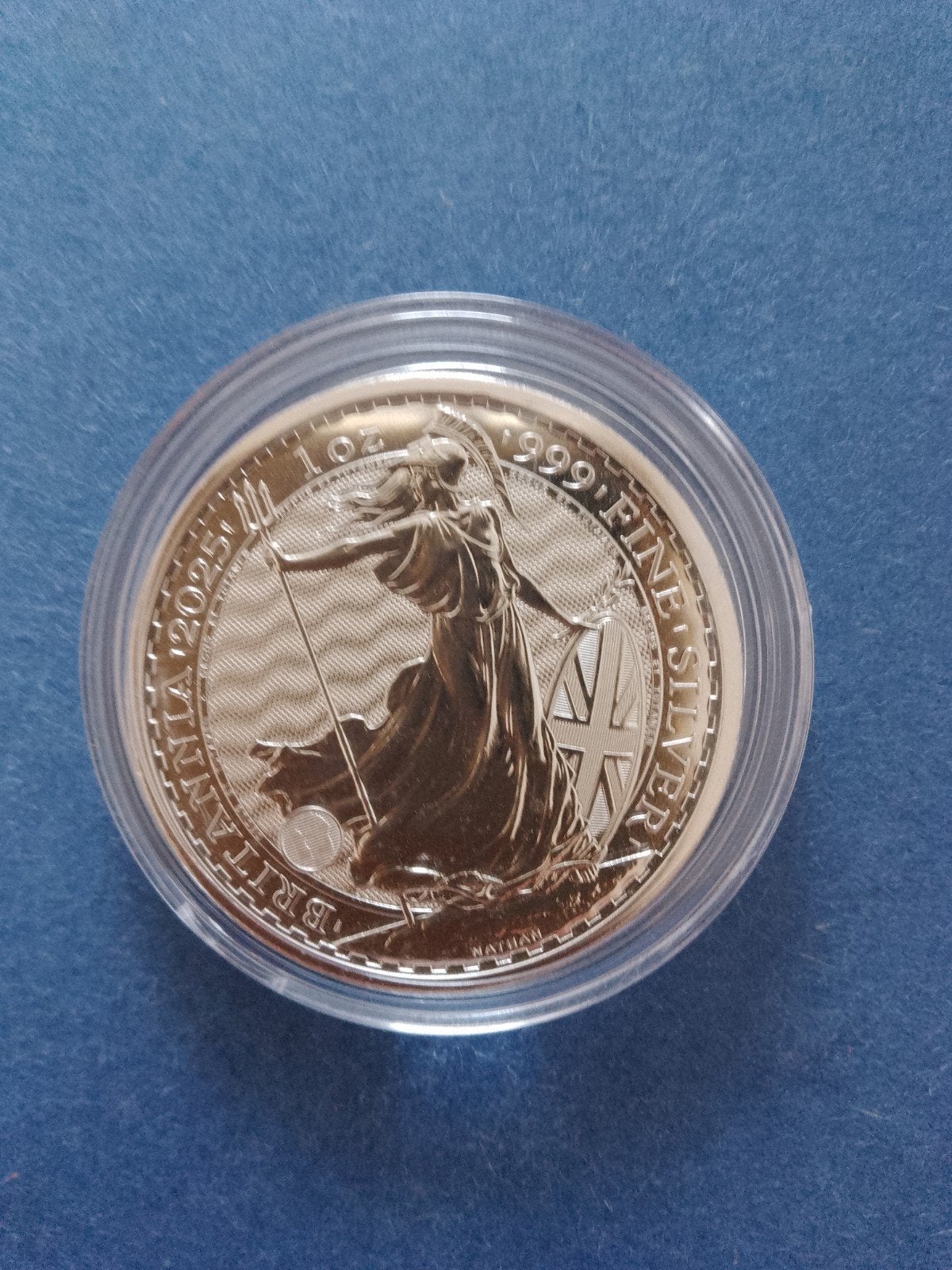 Britannia 2025 1 oz zilver, Ophalen of Verzenden, Zilver
