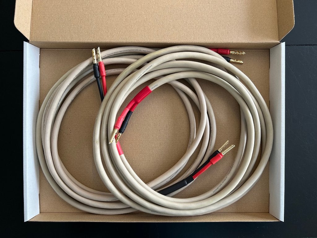 Monster Powerline3 Plus speakerkabel 2x 3,4 mtr BFA stekkers