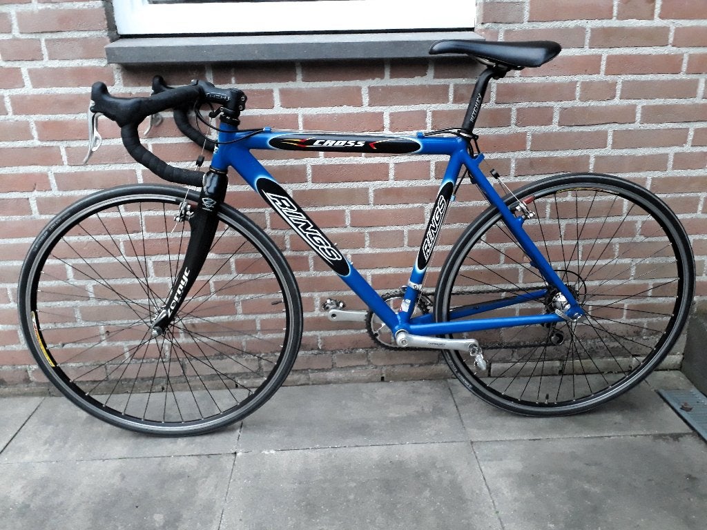Zo goed als nieuwe Rings racefiets , crossfiets nieuwstaat !, Velgrem, Aluminium, Zo goed als nieuw, Ophalen