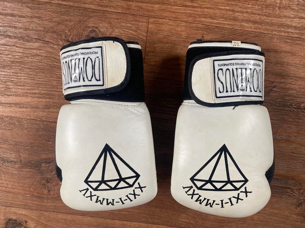 Box hanschoenen Dominus, Ophalen of Verzenden, Zo goed als nieuw, Boksschoenen