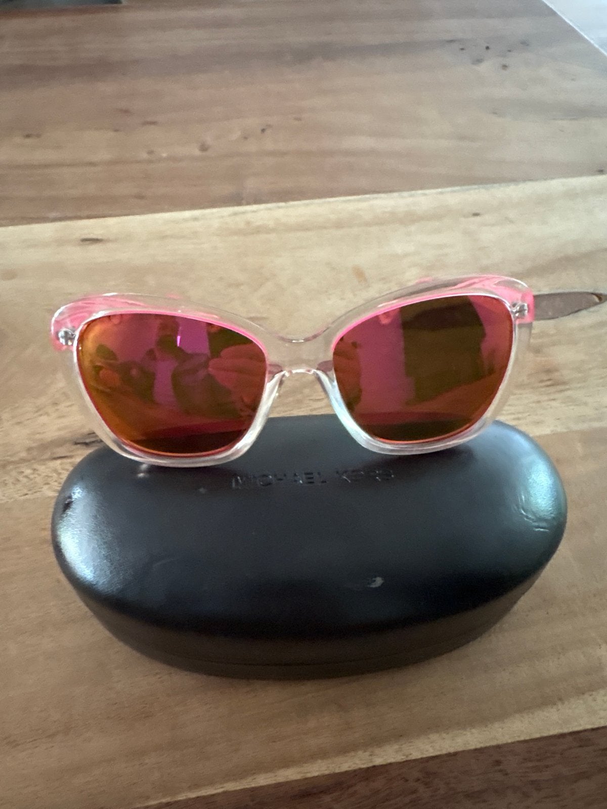 Michael Kors Sabrina (M2903S) Zonnebril Roze, Overige merken, Zonnebril, Ophalen of Verzenden, Zo goed als nieuw