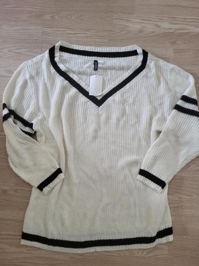 Zomer trui van Divided, Maat 38/40 (M), Divided, Verzenden, Wit