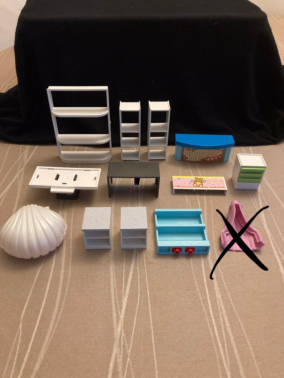Playmobil grote schelp ed…, Ophalen of Verzenden, Zo goed als nieuw