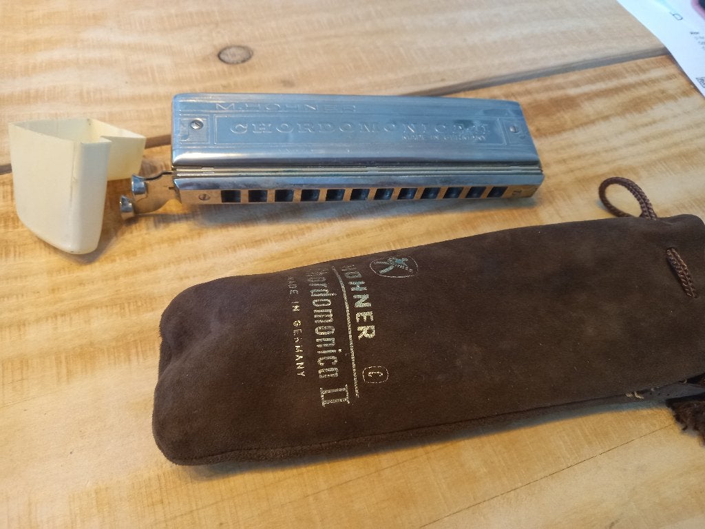 Mondharmonica, Ophalen, Zo goed als nieuw