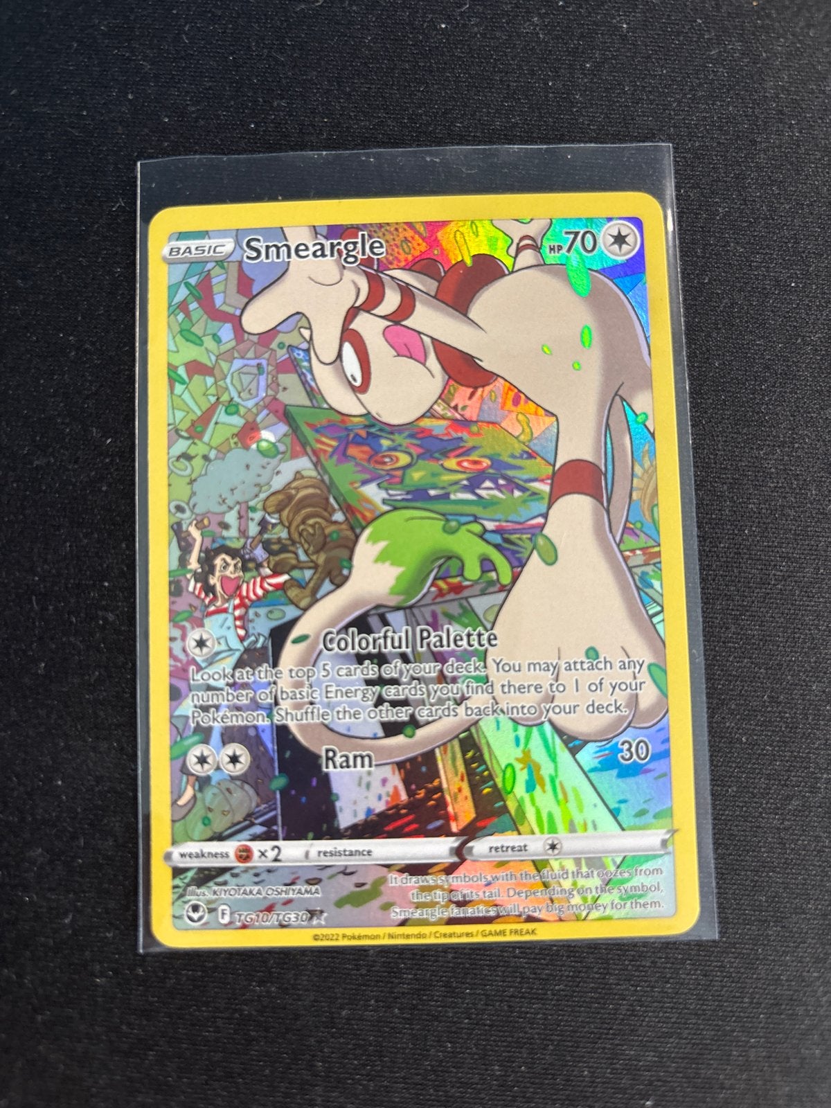 Smeargle TG10/TG30 | NM | Silver Tempest, Verzenden, Zo goed als nieuw, Losse kaart, Foil