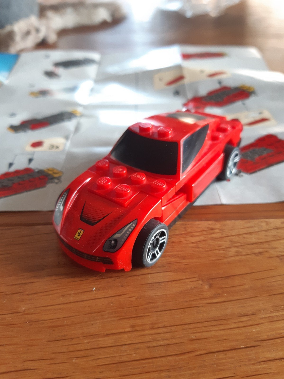 Lego Ferrari 40191 - Nieuwstaat met instructies, Kinderen en Baby's, Speelgoed | Duplo en Lego, Lego, Ophalen of Verzenden, Zo goed als nieuw