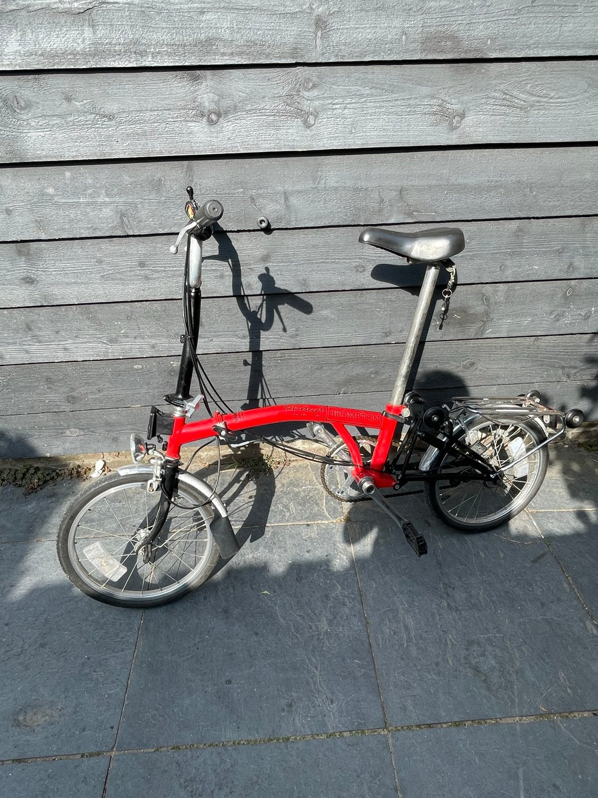 Brompton vouwfiets met 5 versnellingen en dynamolamp, Fietsen en Brommers, Fietsen | Vouwfietsen, Gebruikt, Brompton, Versnellingen