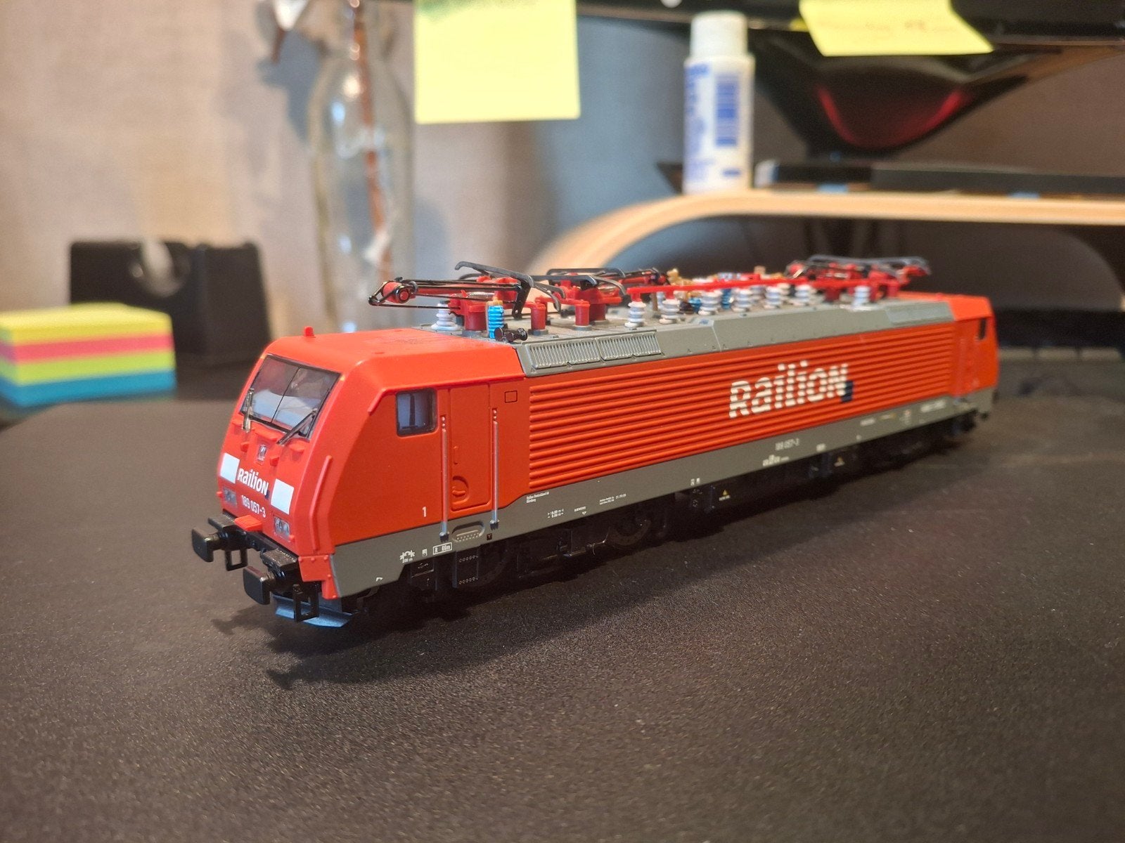 Piko H0 DC 189 057-3 Railion locomotief 57454-2, Gebruikt, Analoog, Gelijkstroom, Locomotief