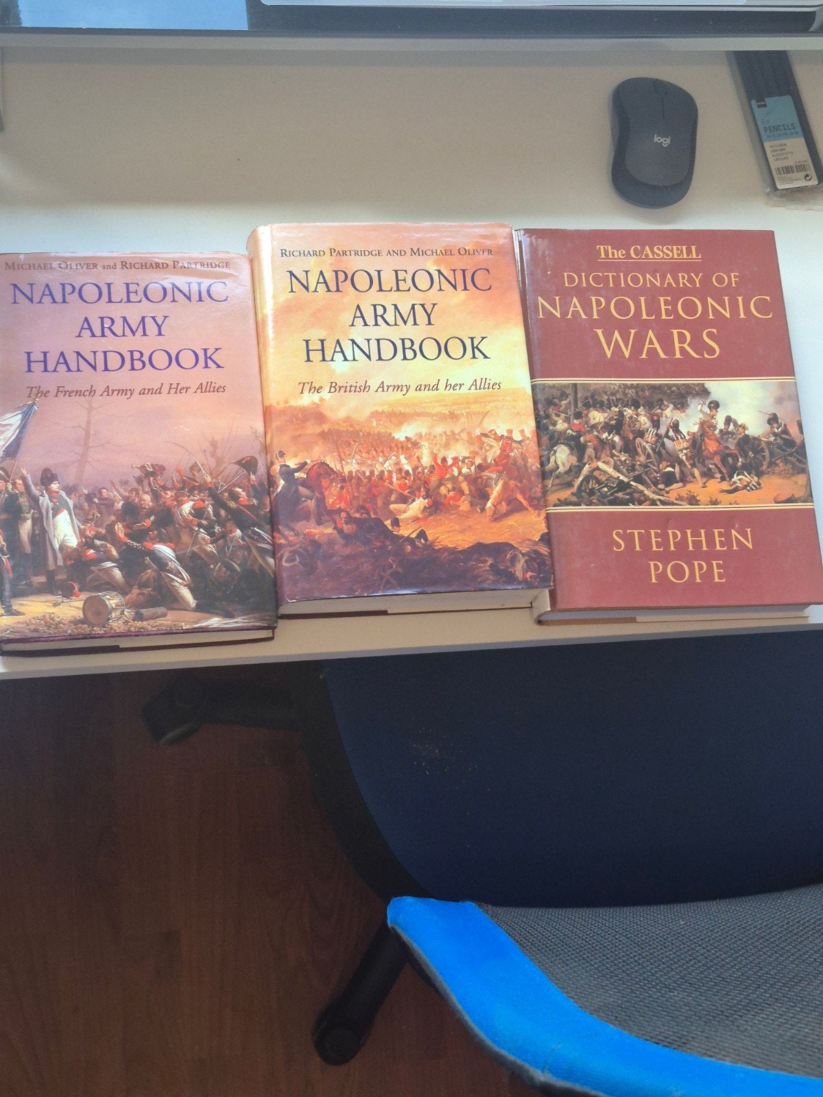 Set Napoleon Army Handbook French, Britisch, dictonary, Ophalen of Verzenden, 19e eeuw, Gelezen, Europa