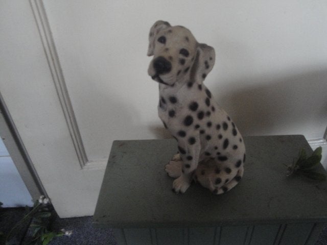 decoratief beeldje dalmatier pup, Ophalen of Verzenden, Nieuw, Overige materialen, Dierenbeeld