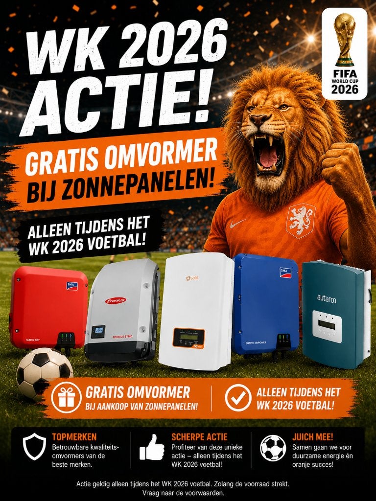 Gratis omvormer bij aankoop zonnepanelen, Ophalen of Verzenden, Nieuw, Overige typen