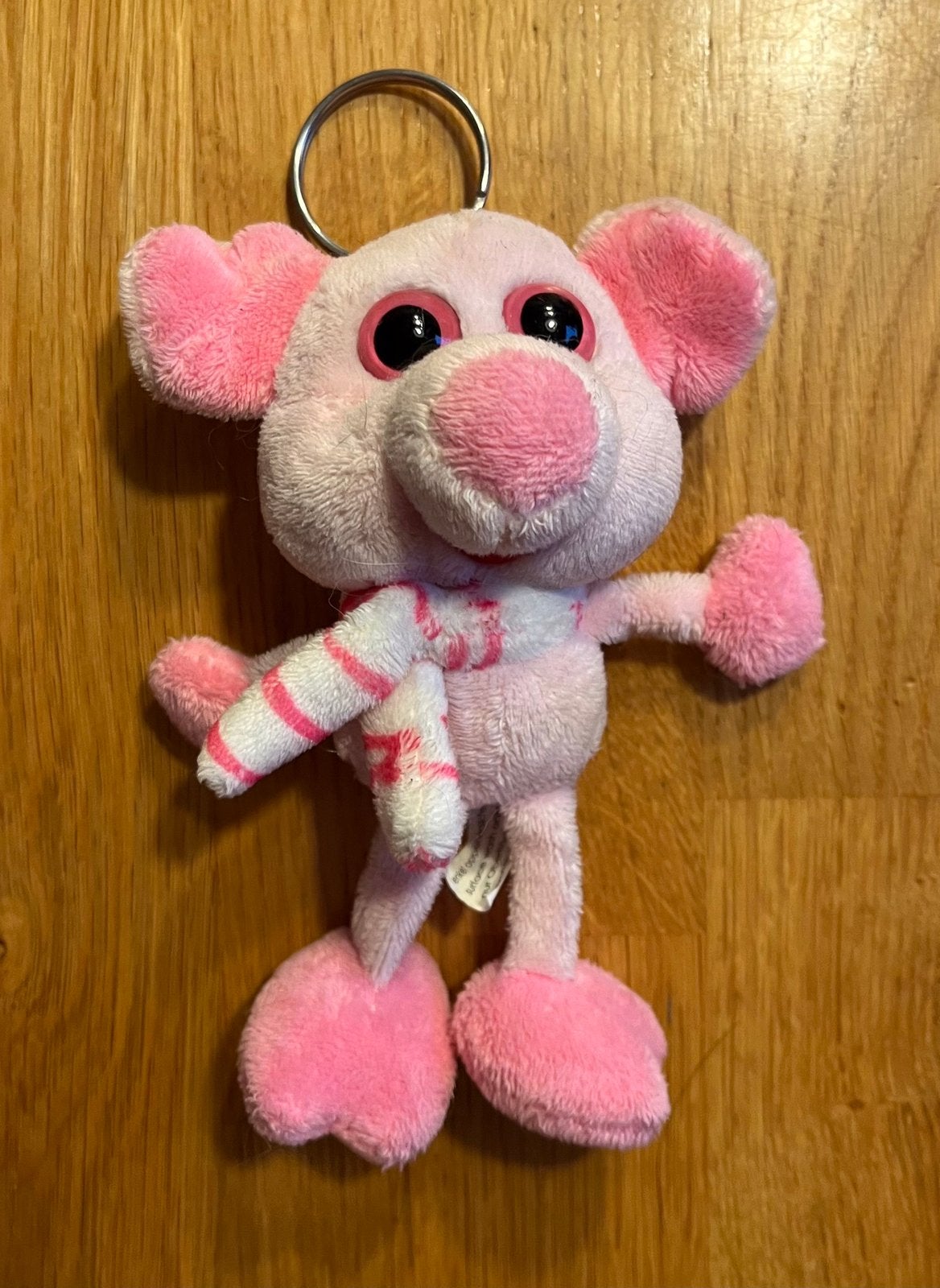 Sleutelhanger roze varkentje, schoon netjes, niet gebruikt, Ophalen of Verzenden, Zo goed als nieuw