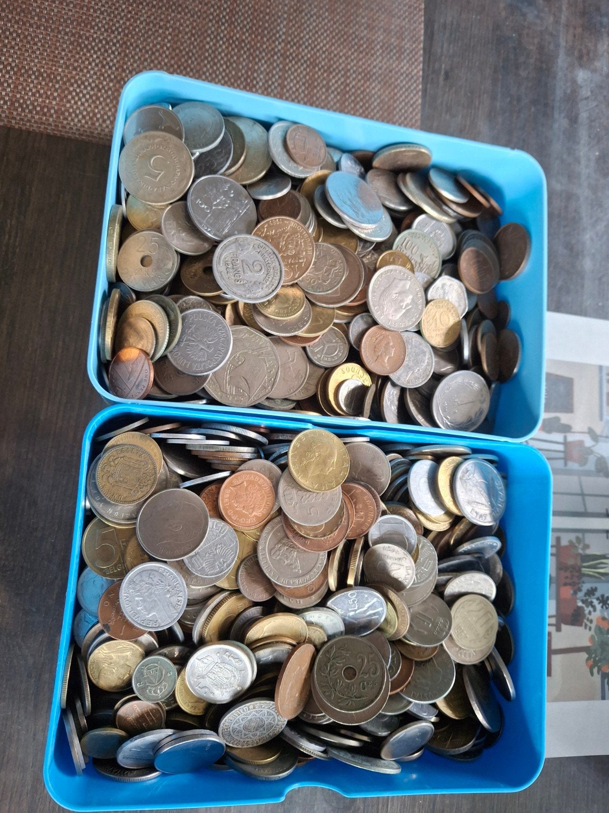 5kg wereldmunten, Ophalen of Verzenden, Buitenland, Munten