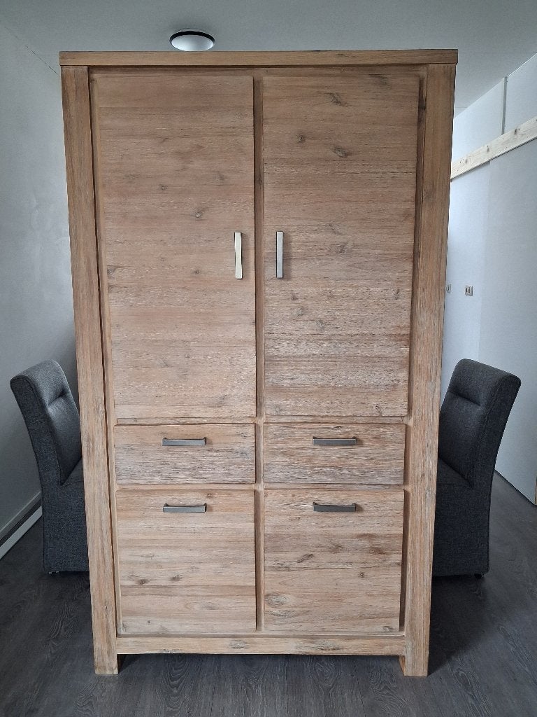 Kast, Huis en Inrichting, Kasten | Kledingkasten, Ophalen, Gebruikt, 100 tot 150 cm, 200 cm of meer