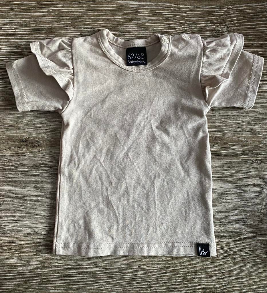 Babystyling maat 62/68, Ophalen of Verzenden, Zo goed als nieuw, Meisje, Shirtje of Longsleeve