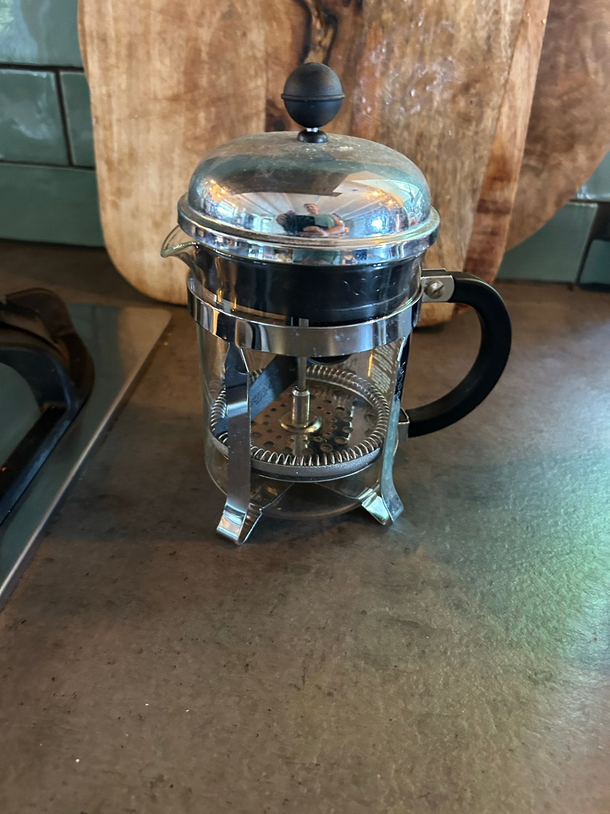 Percolator / French Press koffiezetter, Gebruikt, Overige modellen, Gemalen koffie, Ophalen of Verzenden