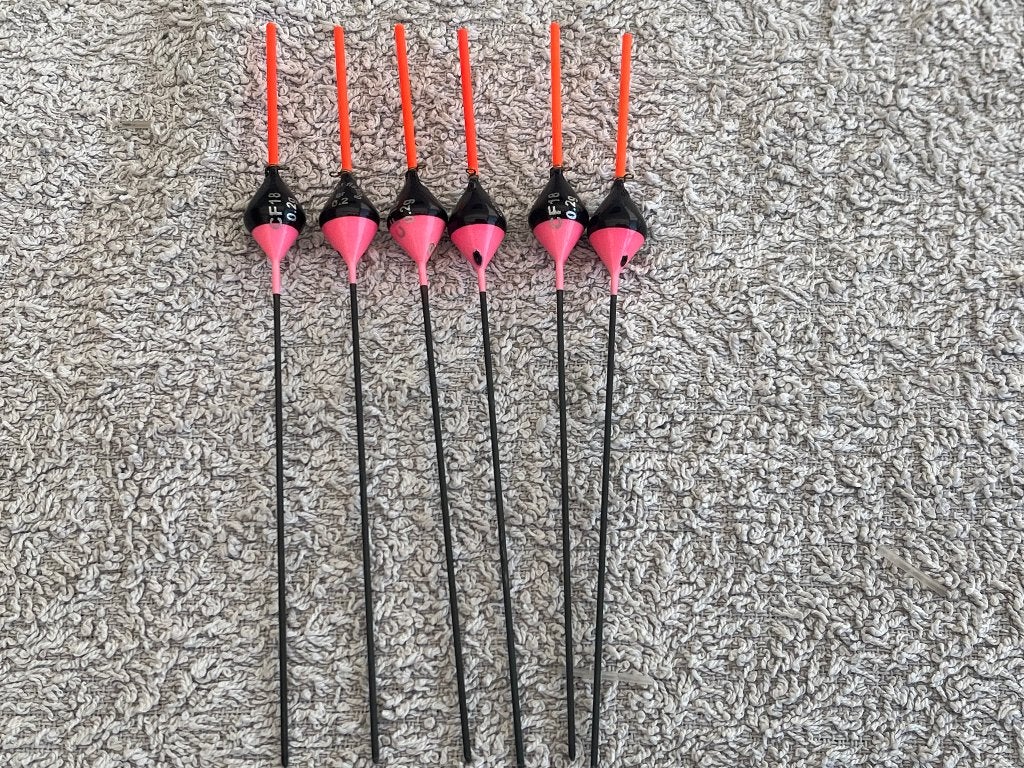 adv 284 / NIEUW set 6 commercial dobbers CF 0,20gr, Ophalen of Verzenden, Nieuw, Dobber of Lood