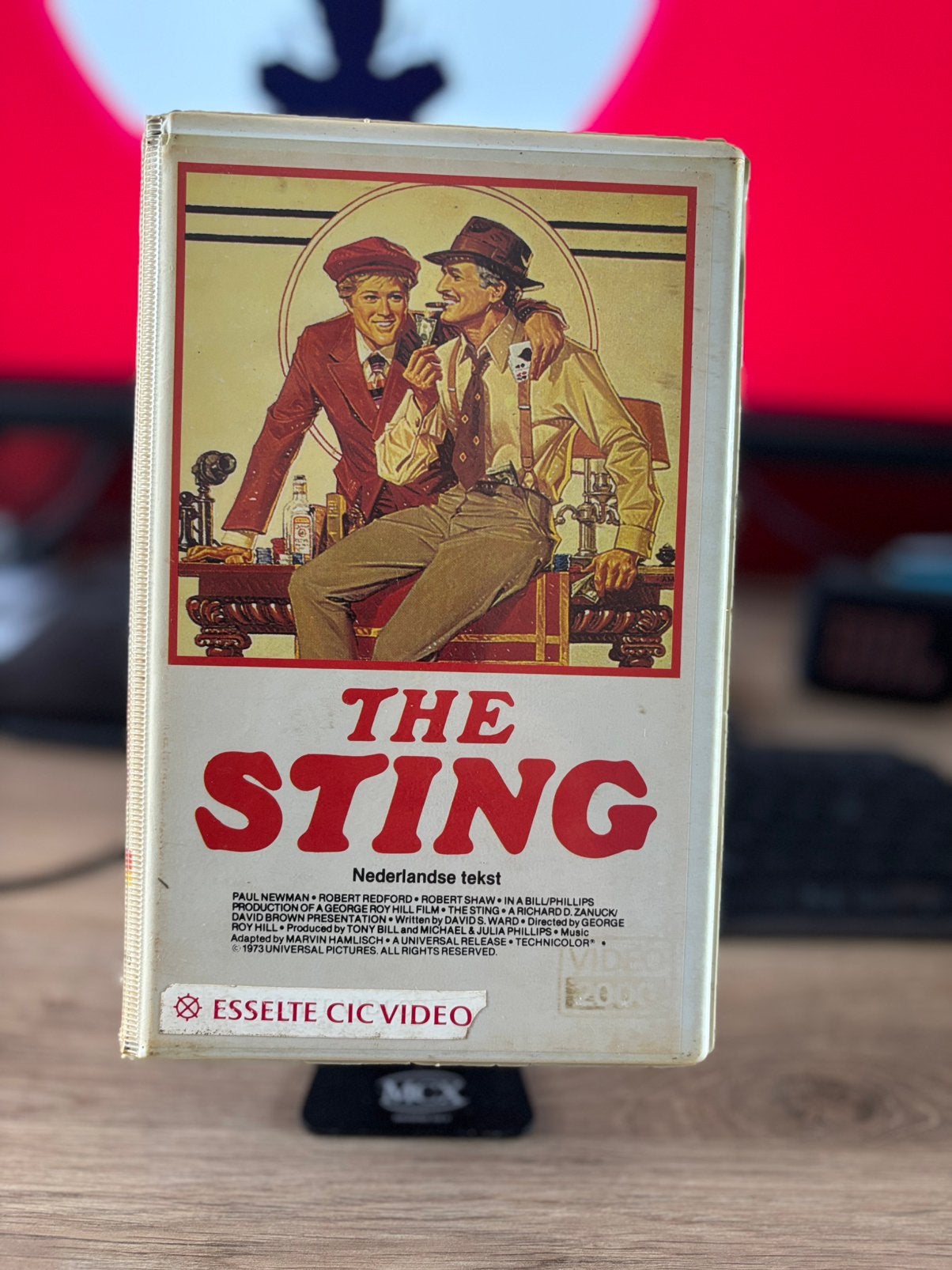 Video2000 / VCC - The Sting (1973), Alle leeftijden, Ophalen of Verzenden, Gebruikt, Komedie