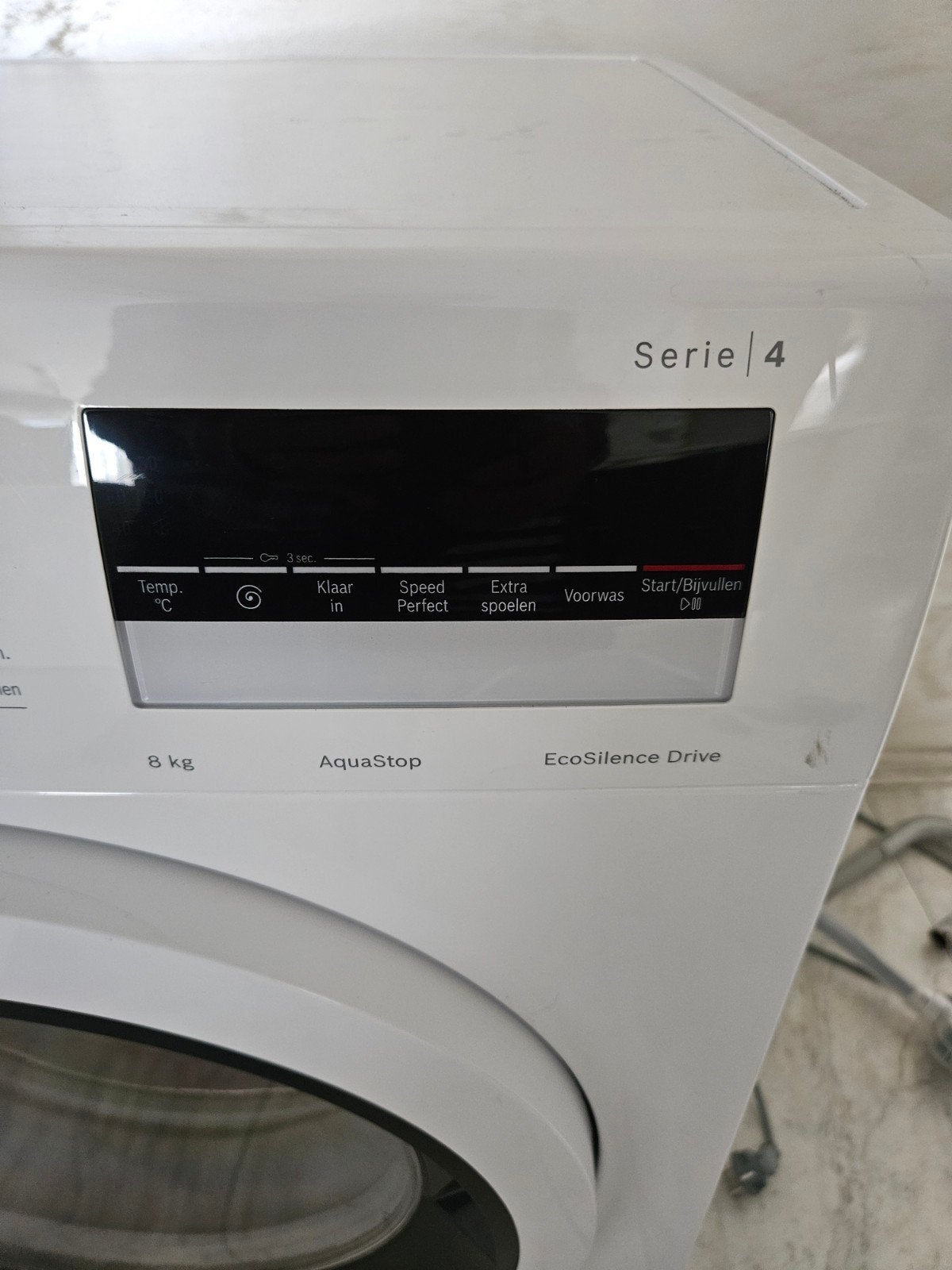Foto 4 van Bosch Serie 4 Wasmachine 8 kg - Efficiënt en Betrouwbaar