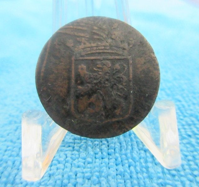 VOC Duit Holland - 1779 - Dubbelzijdige Misslag - Unicum, Ophalen of Verzenden, Vóór koninkrijk, Overige waardes, Losse munt