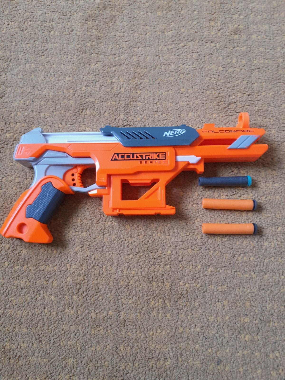 Leuke nerf accustrike falconfire, Kinderen en Baby's, Speelgoed | Buiten | Actiespeelgoed, Ophalen, Zo goed als nieuw