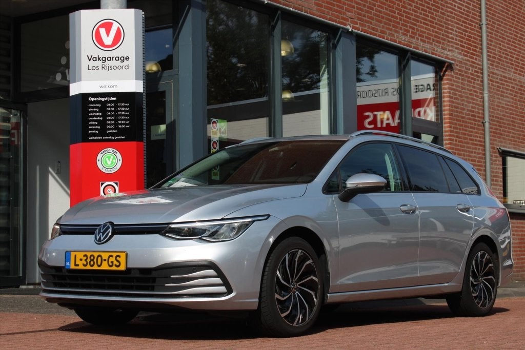 Volkswagen Golf Variant 1.0 eTSI Aut. *Life* | Trekhaak | Ca, Auto's, Stof, Gebruikt, Origineel Nederlands, 19 km/l