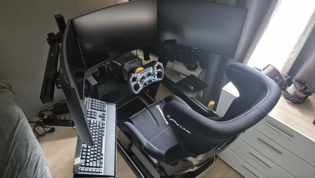 Fanatec & Simlab Simracing setup, Ophalen, Zo goed als nieuw