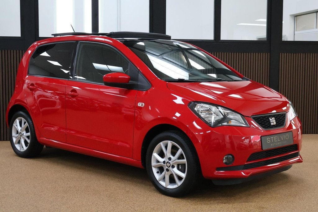 SEAT Mii Sport Connect | Airco | Pano |Sport Uitvoering!, Voorwielaandrijving, Stof, Gebruikt, Met garantie (alle)