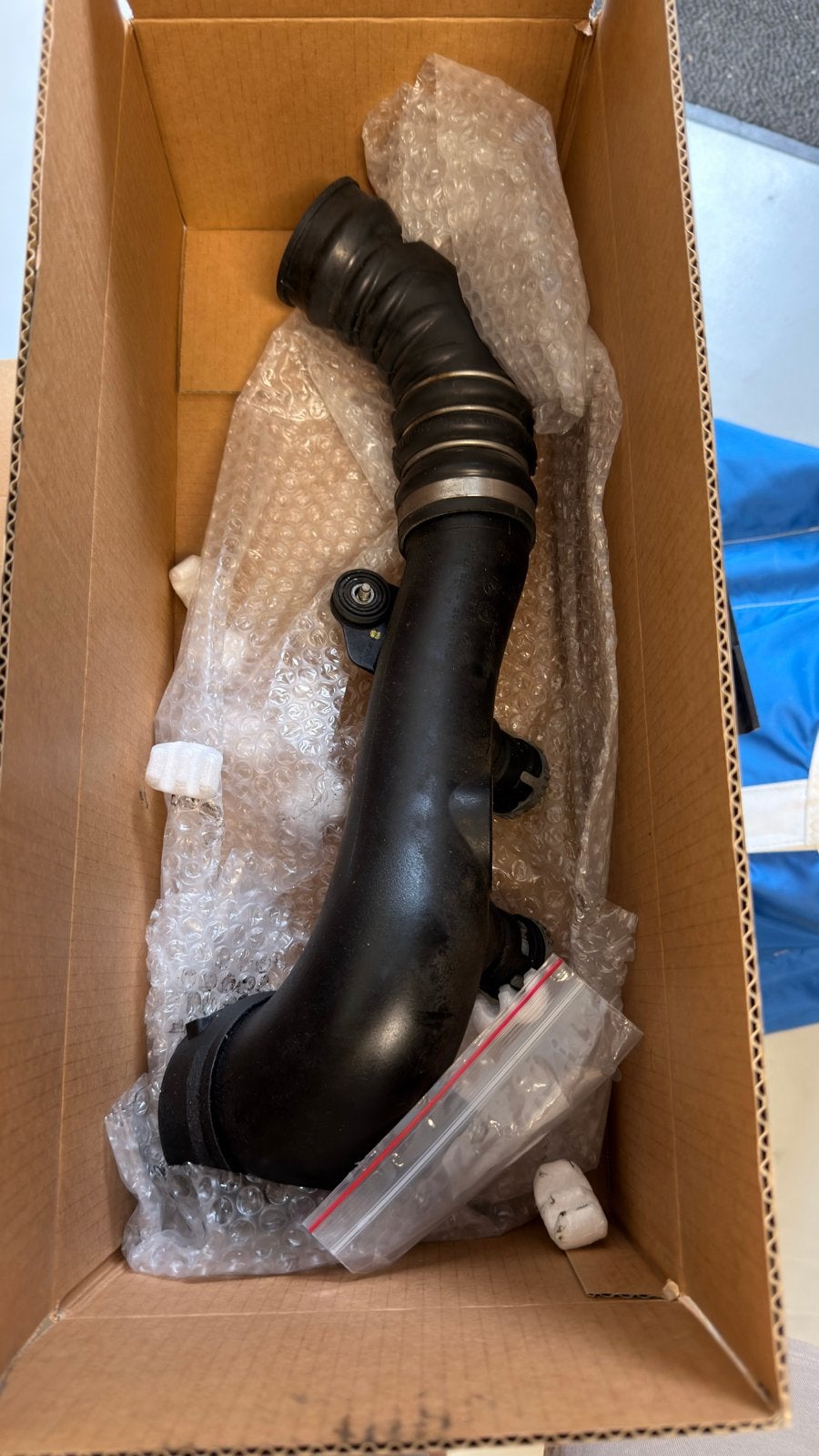 Originele N54 intake chargepipe - Werkend gedemonteerd, Ophalen of Verzenden, Gebruikt, BMW