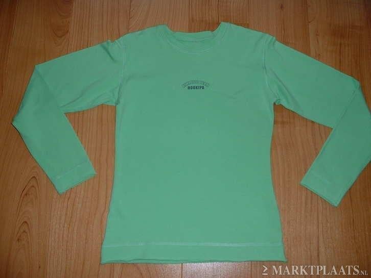 mooie groene longsleeves van HOOKIPA mt 164(qwe, Hookipa, Meisje, Ophalen of Verzenden, Zo goed als nieuw