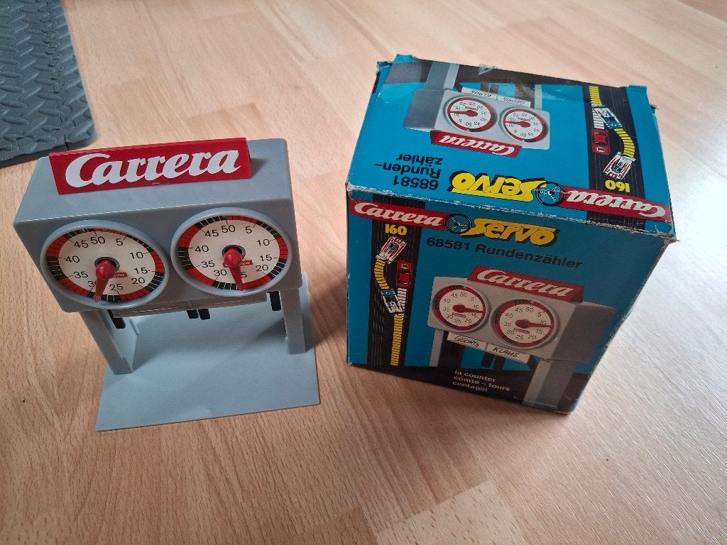 Carrera ronde teller, Ophalen of Verzenden, Gebruikt, Elektrisch, Carrera