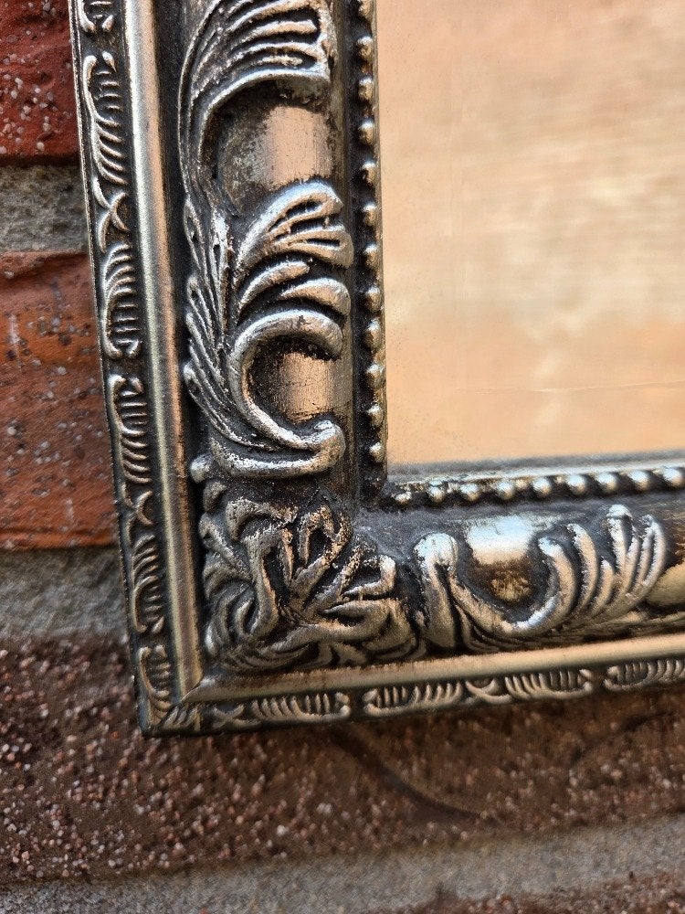 spiegel zilver look brocant, Huis en Inrichting, Ophalen of Verzenden, 'T Olde Gre-j, Info@toldegrej.nl, Endepoelstraat 20f Didam