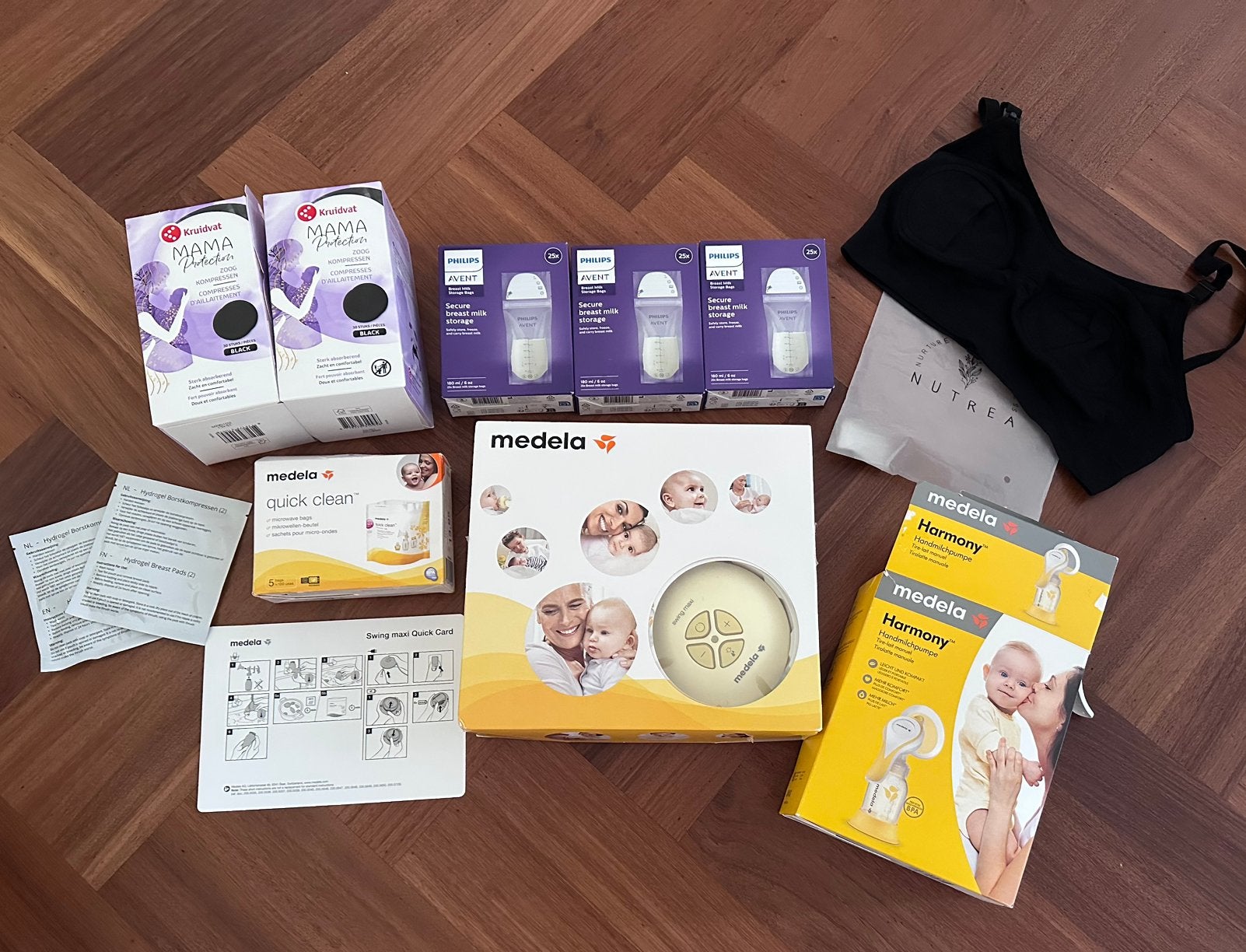 Kolf apparaat Medela, handkolf Medela en accessoires, Ophalen, Gebruikt, Draagbaar, Medela