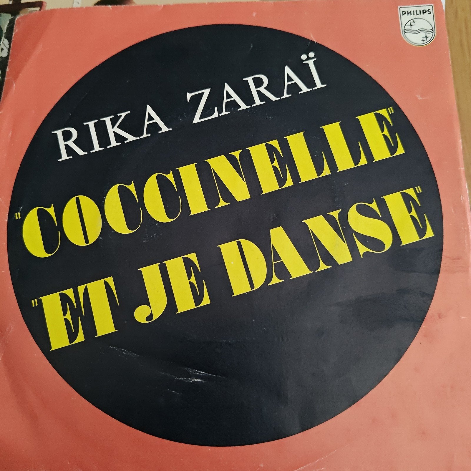 Rika Zaraï - Coccinelle et Je Danse (Philips EP), Cd's en Dvd's, Gebruikt, 7 inch, Ophalen of Verzenden, Pop