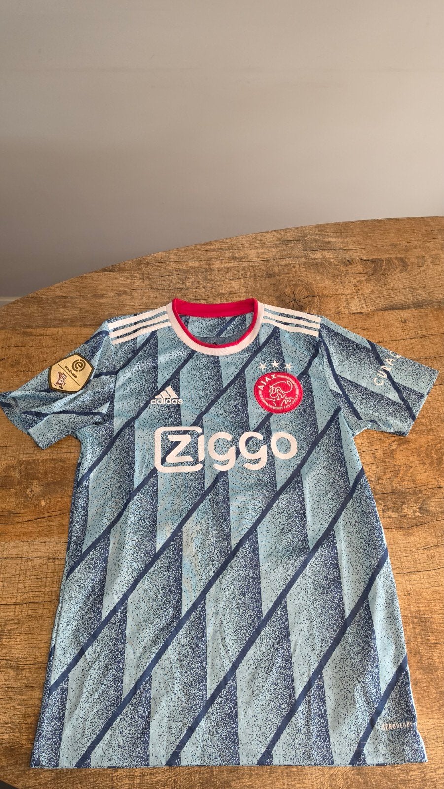 Ajax Nouri 34 Uitshirt 2020/2021 Adidas – Maat S, Sport en Fitness, Maat S, Ophalen of Verzenden, Zo goed als nieuw, Shirt
