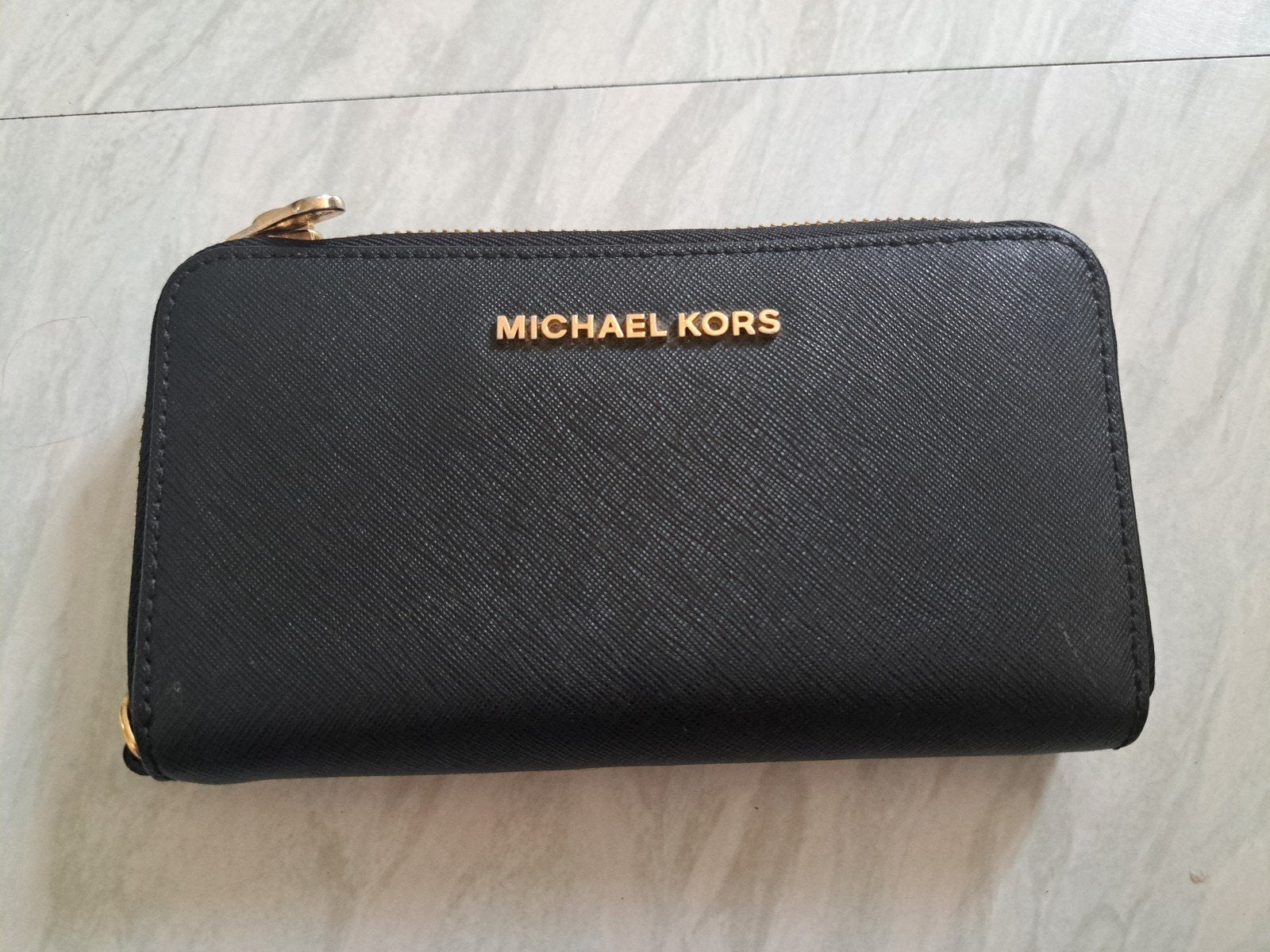 Originele Michael Kors portemonnee, Sieraden, Tassen en Uiterlijk, Ophalen of Verzenden, Zo goed als nieuw, Zwart, Overige merken