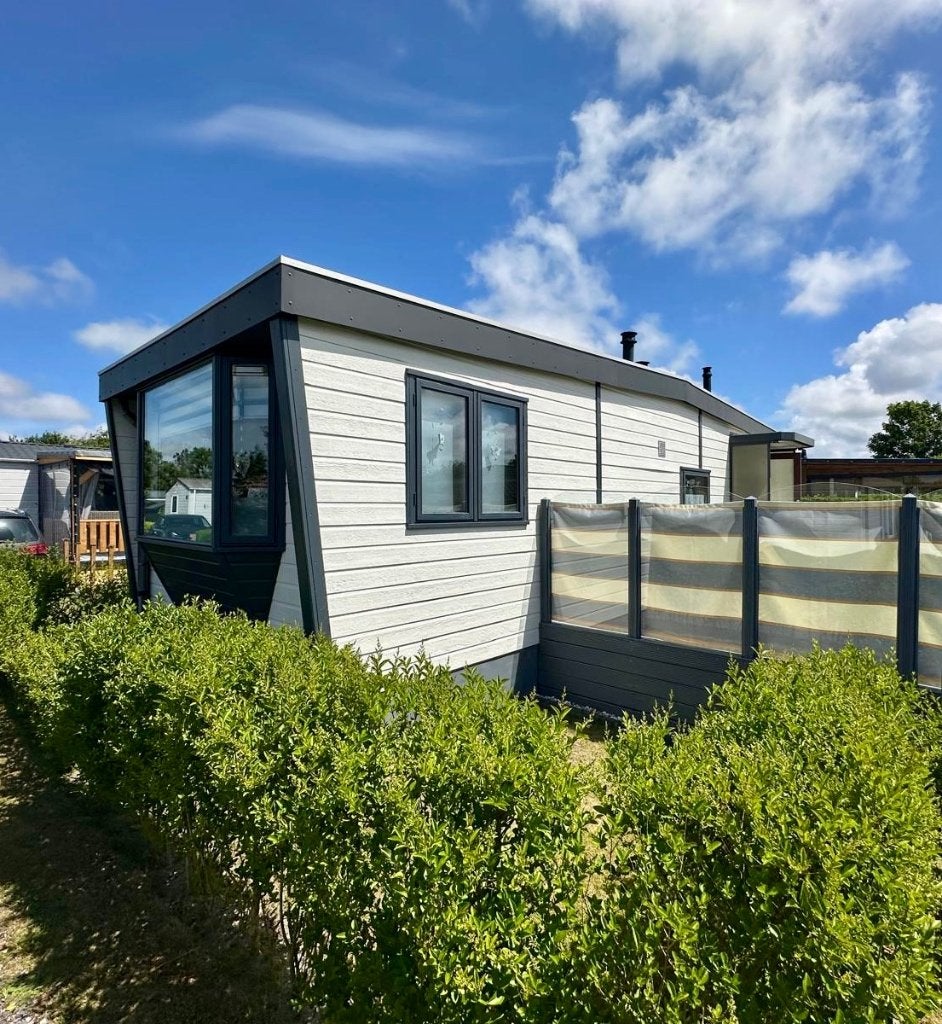 Kunststof chalet dubbel glas incl.transport NL♦️, Tot en met 4