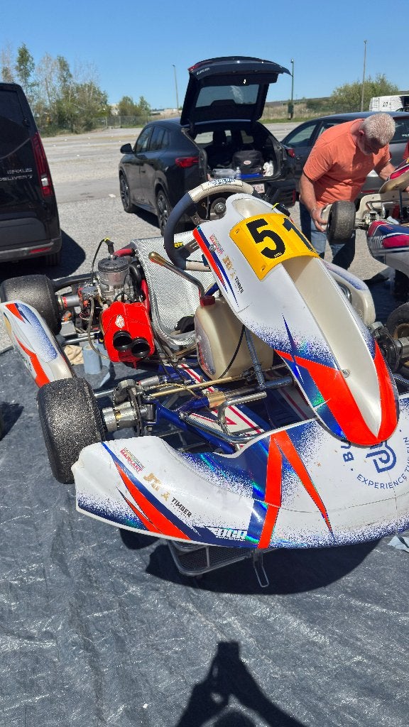 Kartin Kosmic OTK TM KZ10C, Sport en Fitness, Karting, Gebruikt, Kart, Ophalen