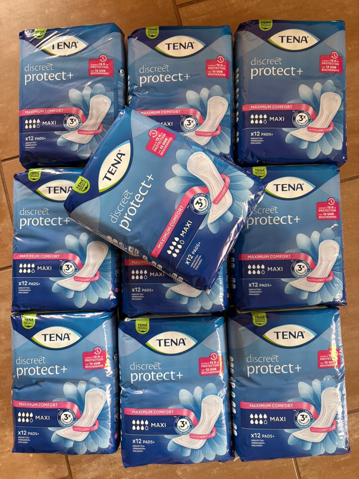 Tena discreet protect+ maxi incontinentie inlegger, Ophalen of Verzenden, Nieuw