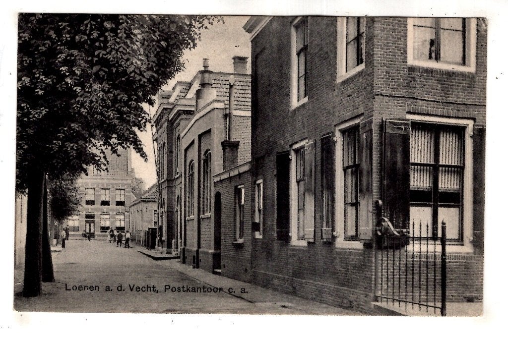 Loenen aan de Vecht Postkantoor, Verzenden, Voor 1920, Gelopen, Utrecht