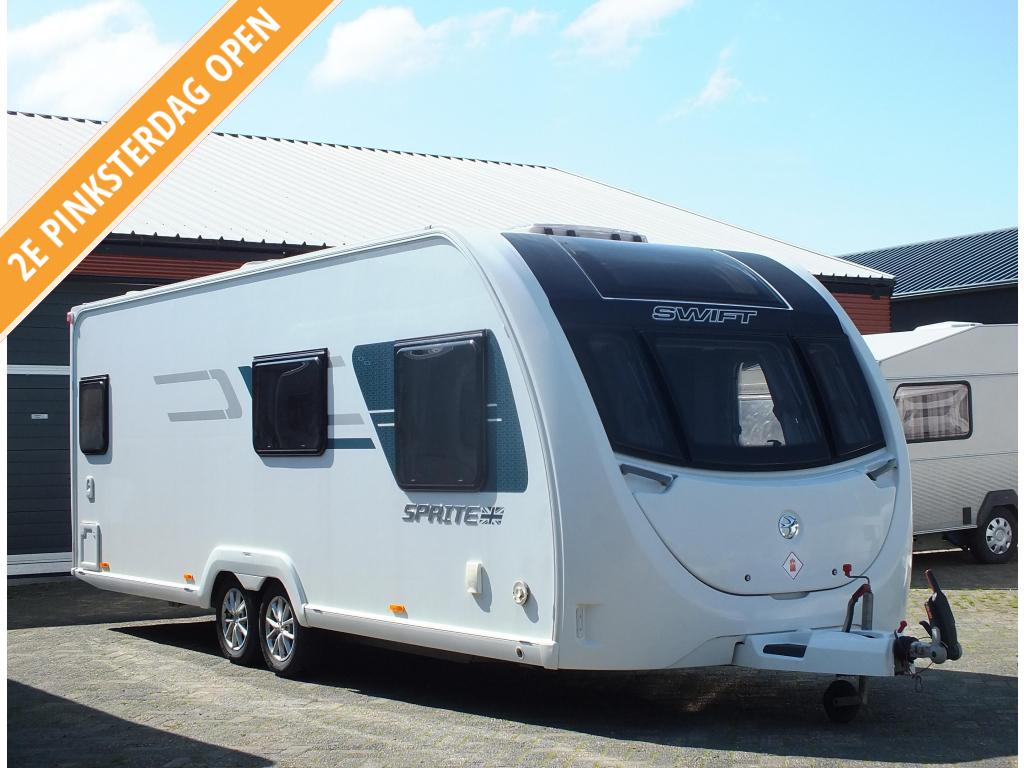 SWIFT SPRITE QUATTRO bj.2019, STAPELBED, MOVER, 6 PERSOONS!, Ringverwarming, Bedrijf, Overige typen, Swift